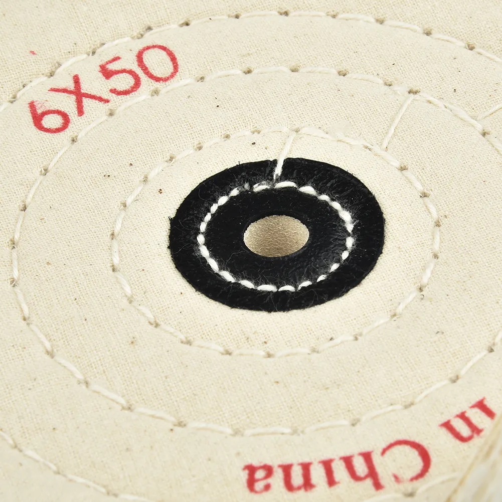 

6inch Replacement Flannel Cloth Buffing Wheel W/ 12mm Hole Mirror Polishing Buffer Flannel Pad Wood Abrasive Tools