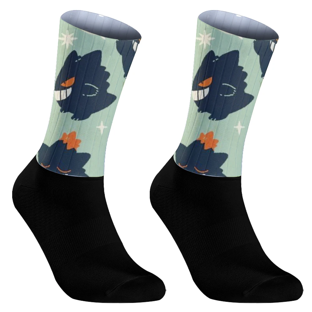 Нескользящие спортивные футбольные износостойкие велосипедные носки с