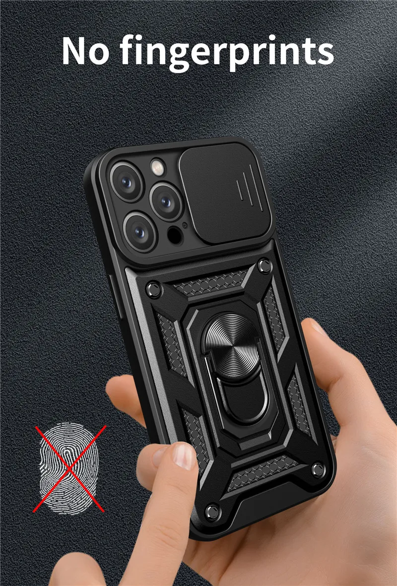 Для iphone 15 Pro Max чехол противоударный бронированный слайд-камера защитные чехлы
