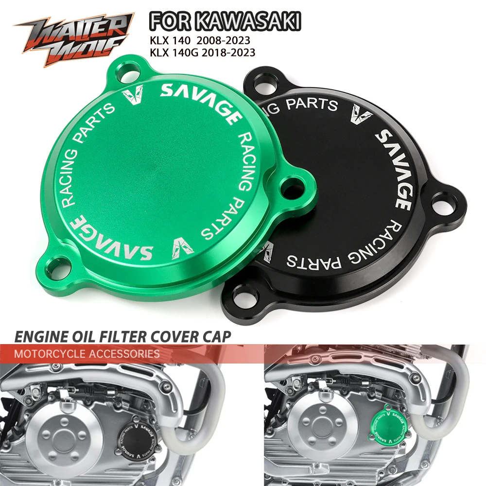 Cover For Kawasaki Klx 140 Klx 140l Klx 140g Motorcycle Cnc Accessories Engine Plug Cap