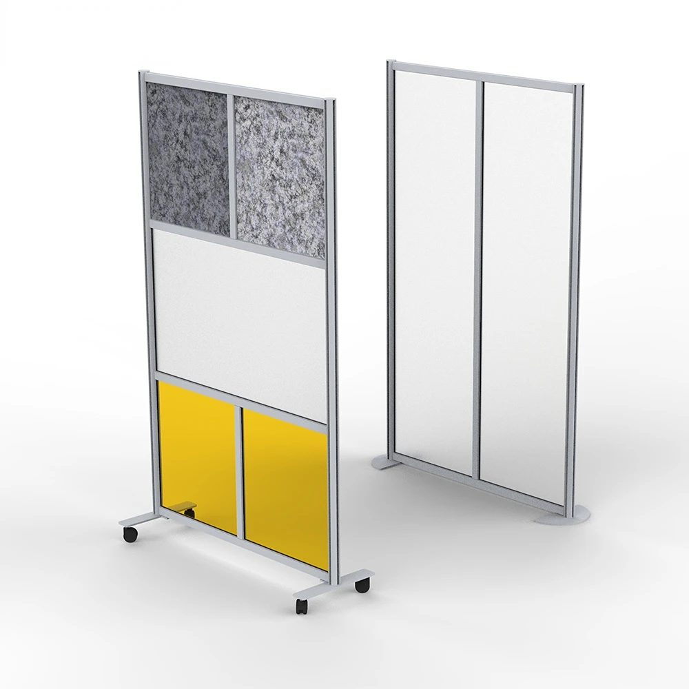 

Free Design Folding Glass/PET/Acrylic Material panel space Division Decorative Straightening Screen Partition
