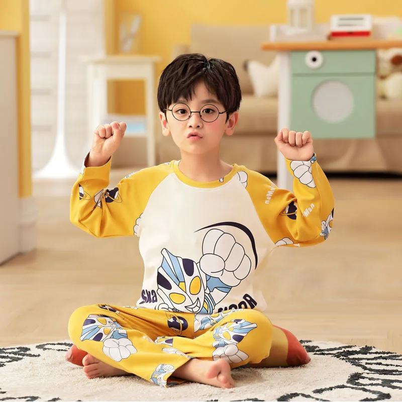 Пижама детская с длинным рукавом 100% хлопок 7 видов |