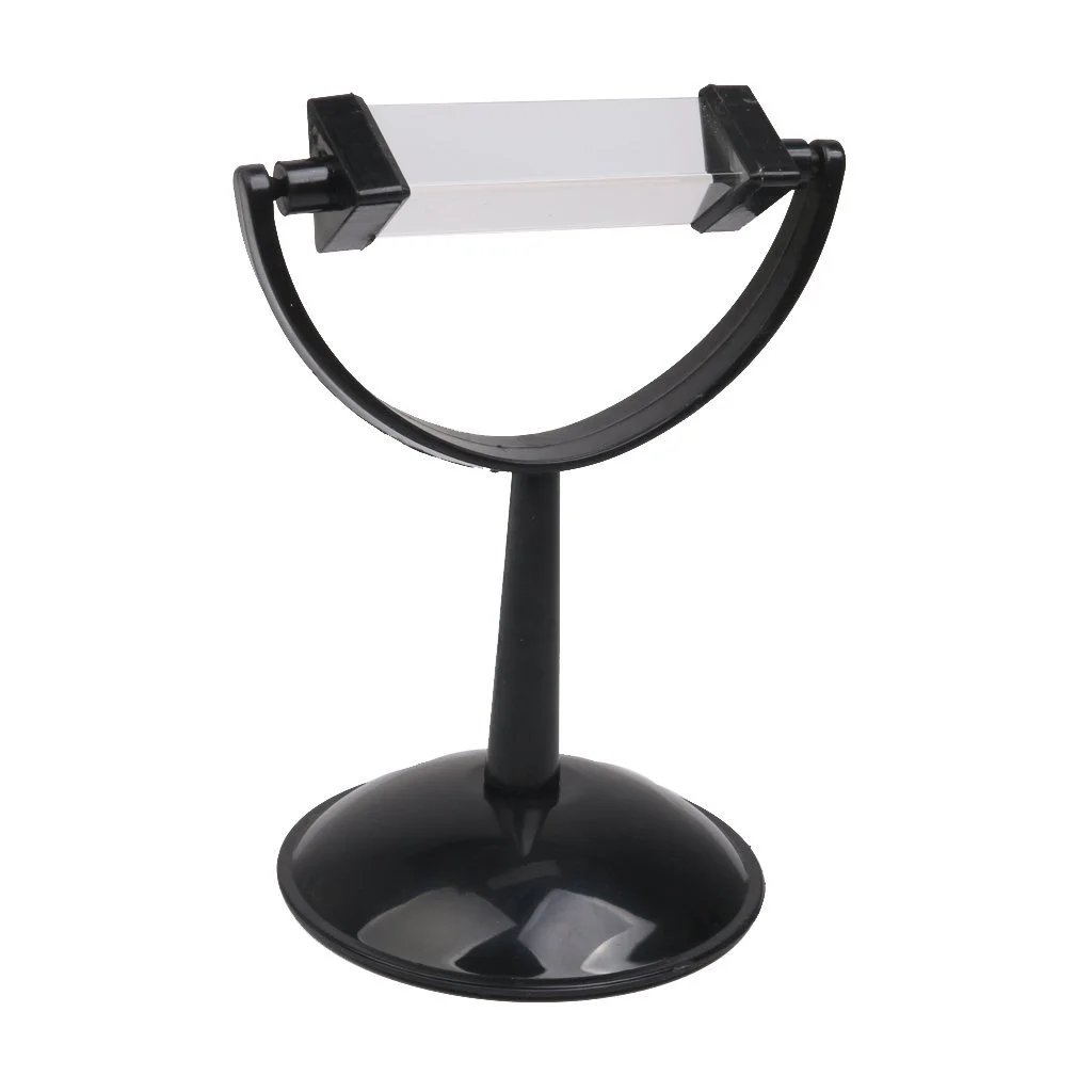 

Physics Optical Glass with Plastic Stand Teaching Educational Tool (Black)