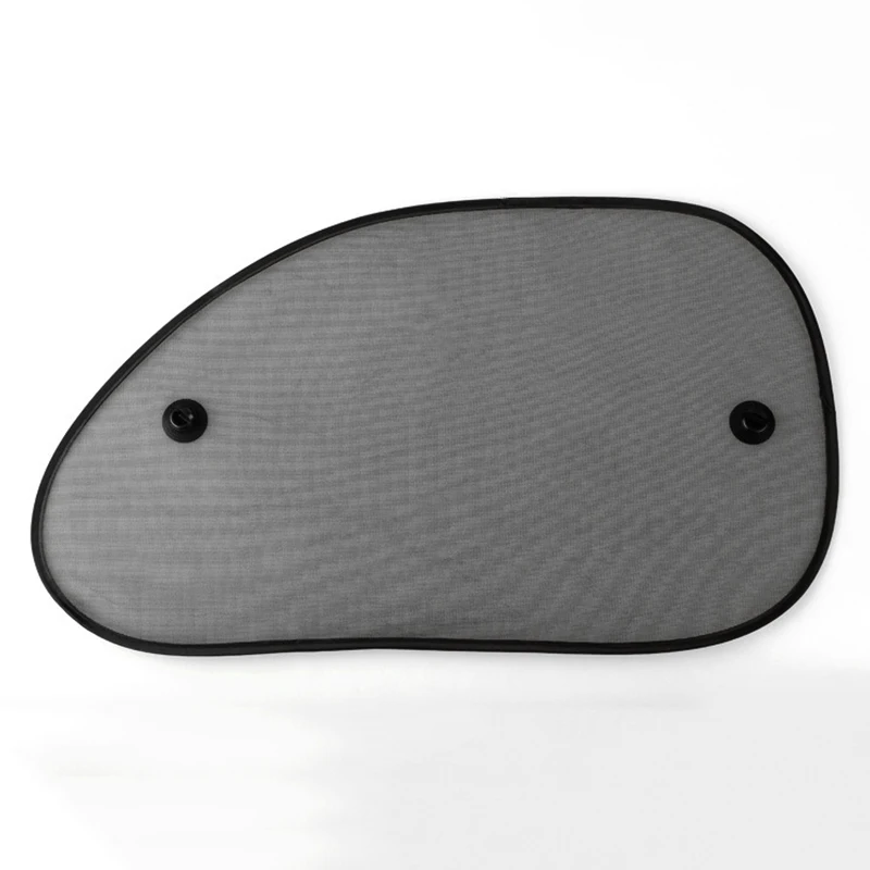 

2 Pcs Car Window Sun Shade Visor Screen UV Protection Kids Rear Side Shield Black