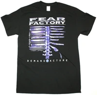 fear factory demanifacture black t shirt industrial metal pitchshifter