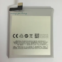 100 original backup new bt43 battery 2450mah for meizu m2 note battery in stock with tracking number