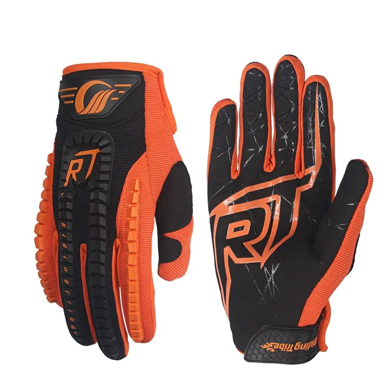 

Riding Tribe Motocross Gloves Summer Riding Motorcycle Racing Gloves Drop-proof Touch Screen Gloves for Men
