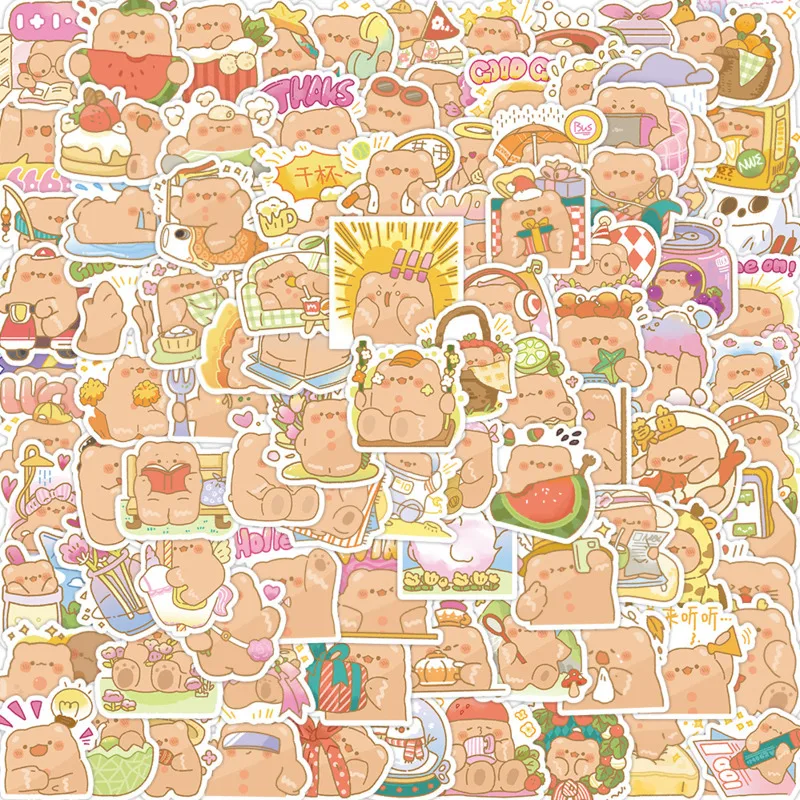 

10/30/50/100PCS Diary Deco Stickers Photo Card Child Gift Scrapbooking Album Kawaii Decorative Stationery Adhensive Stickers