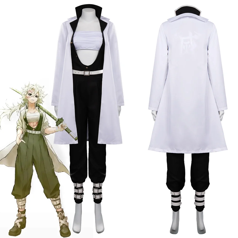 

Demon Slayer Shinazugawa Sanemi Cosplay Costume Outfits Halloween Carnival Suit