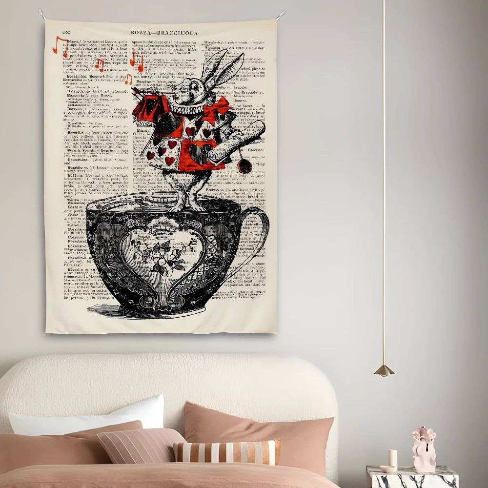 Гобелен A-Алиса в стране чудес идеально подходит для дома и гостиной декор