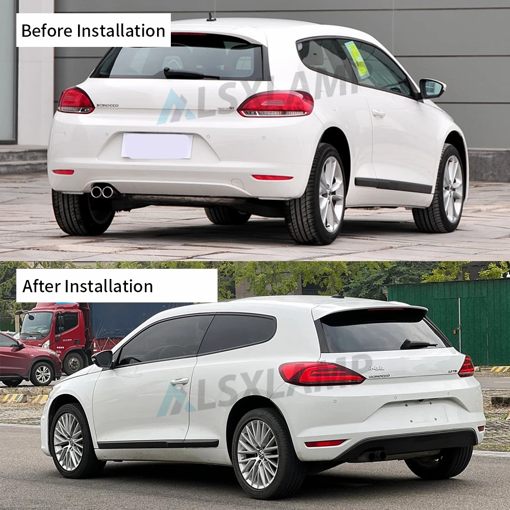 Задняя фара в сборе для Volkswagen VW Scirocco 2009 2010 2011 2012 2013 задние фонари стиле автомобиля