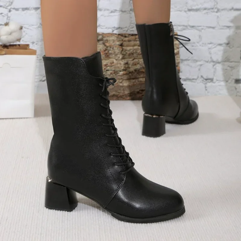 Женские флисовые ботинки из натуральной кожи с сеткой танцевальная обувь для