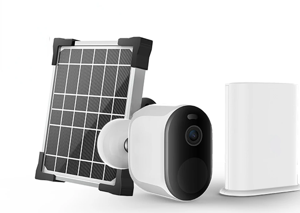 

EC4 Solar Camera Outdoor 4MP HD IP Video Surveillance System Kit Spotlight Battery Wireless WiFi Smart Home Security CCTV