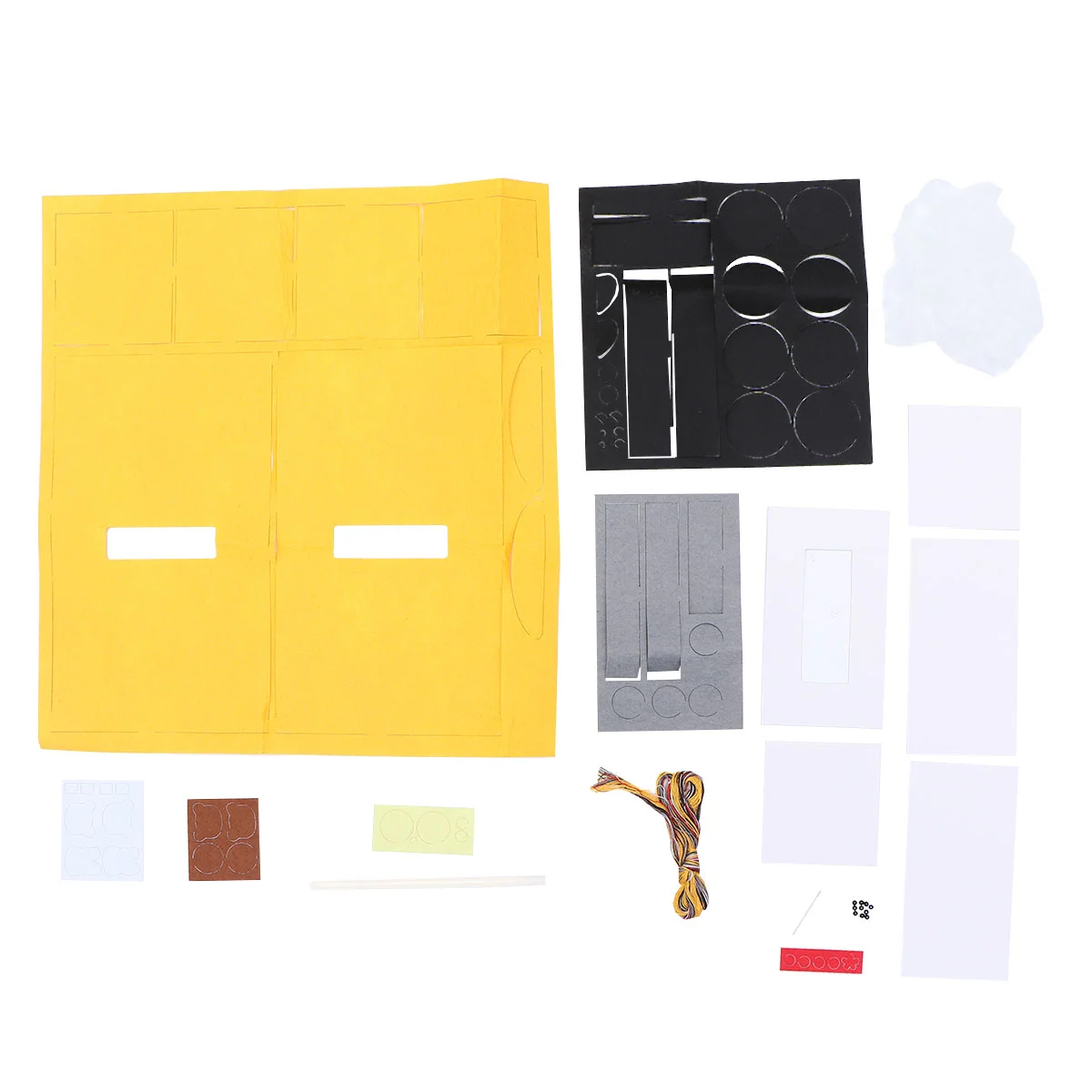 

1pc Tissue Box School Bus Style Cut-free Felt Fabric Roll Paper Holder Napkin Dispenser for Home