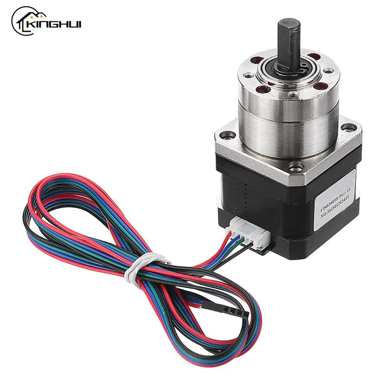 

17HS3401S-PG Nema 17 Extruder Gear Stepper Motor 42 Motor Ratio Planetary Gearbox Step Motor For 3D Printer CNC Milling Machine