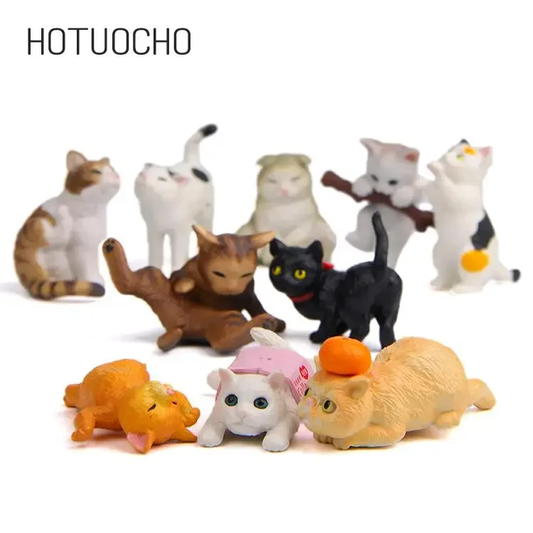 10 шт японская кошка красочная жизнь рука Корейская творческая Ландшафтная кукла