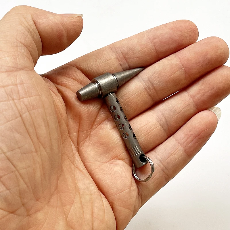 Титановый сплав мини-молоток лома тактическая фотография титановый инструмент