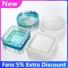 Силиконовая форма для самостоятельной сборки, подставка для пепельницы, создание эпоксидной смолы, глины, формы для смолы, аксессуары для изготовления ювелирных изделий