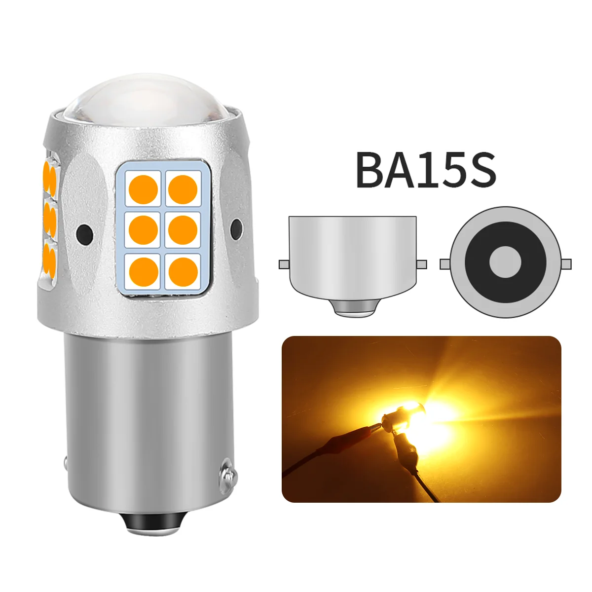 

2 шт. светодиодные лампы Canbus T20 7440 7443 белый/янтарный автомобильный указатель поворота 1156 BA15S BAU15S 1157 BAY15D фонарь заднего вида дневные ходовые огни