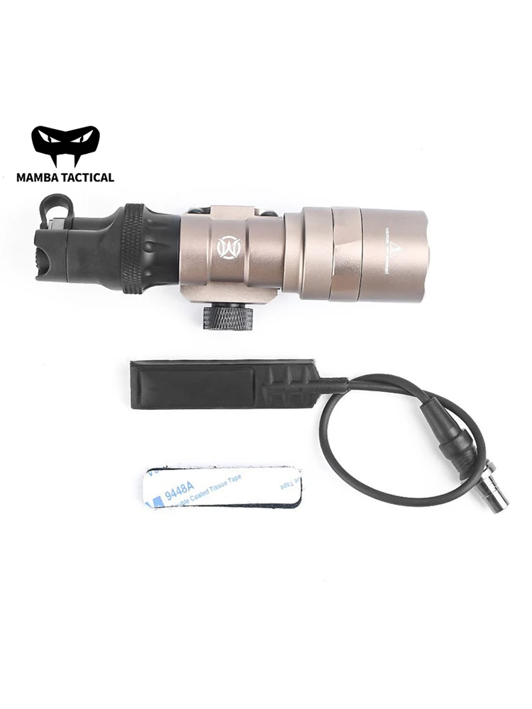 Tactical Surefir M300 M300C Flashlight Scout Light LED Rifle Weapon Torch Hunting Weaponlight Airsoft Accessories Fit 20mm Rail