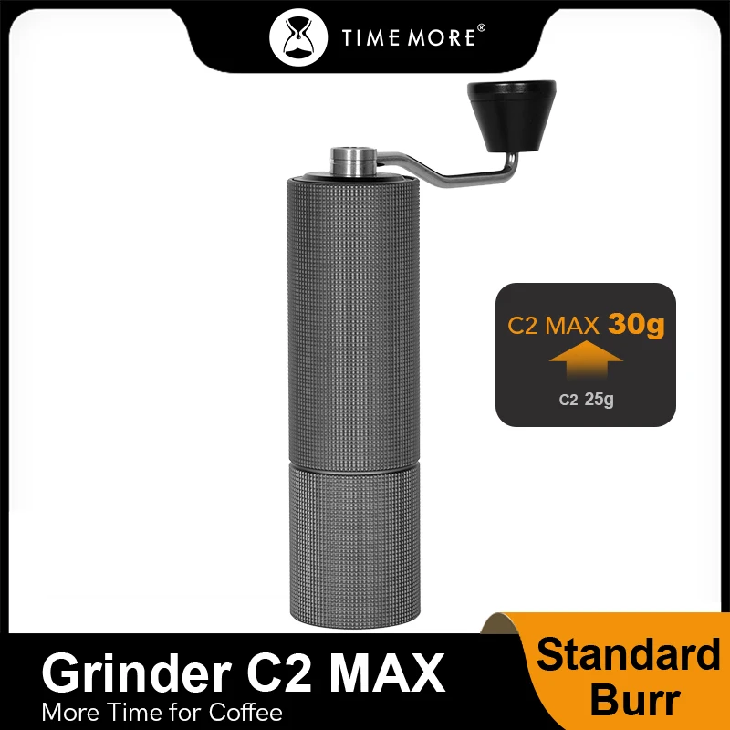

Ручная кофемолка Timemore льно-каштановый C2 Max из нержавеющей стали