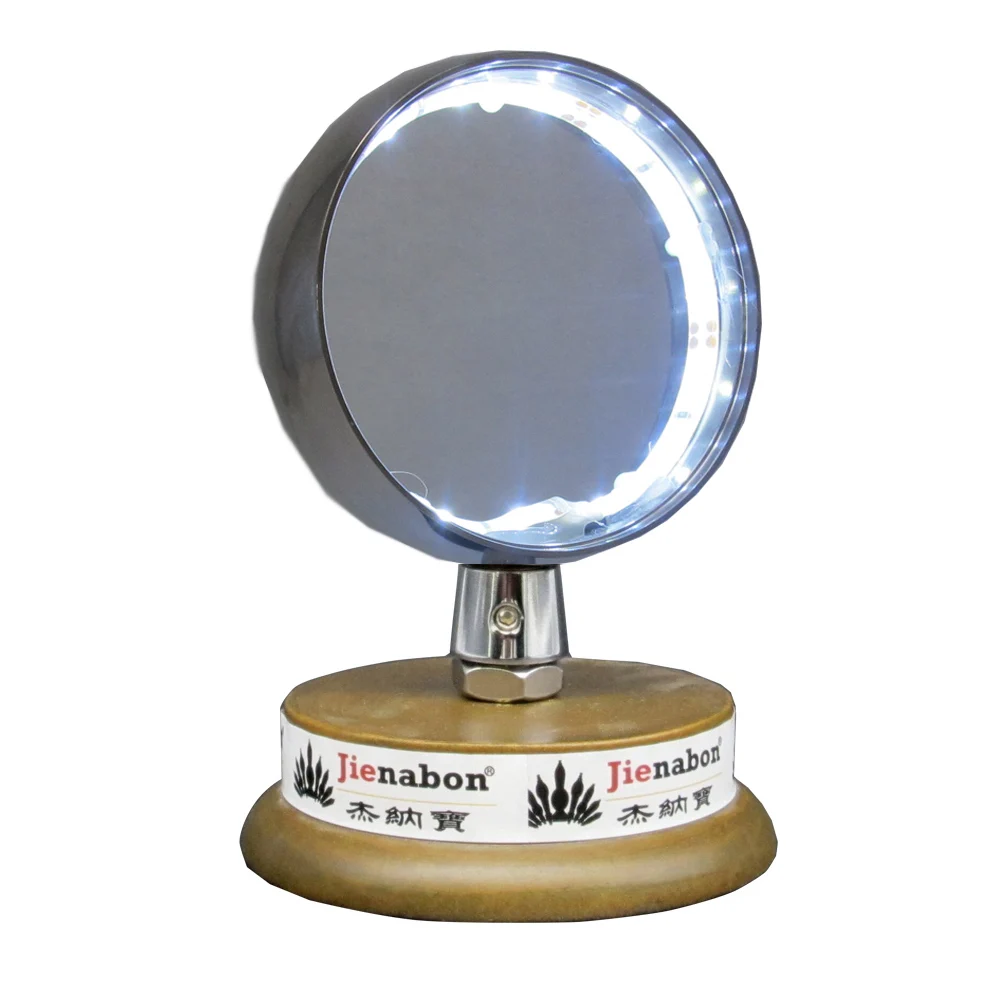 

DY-BB2B Acrylic badge display holding led beer metal frame