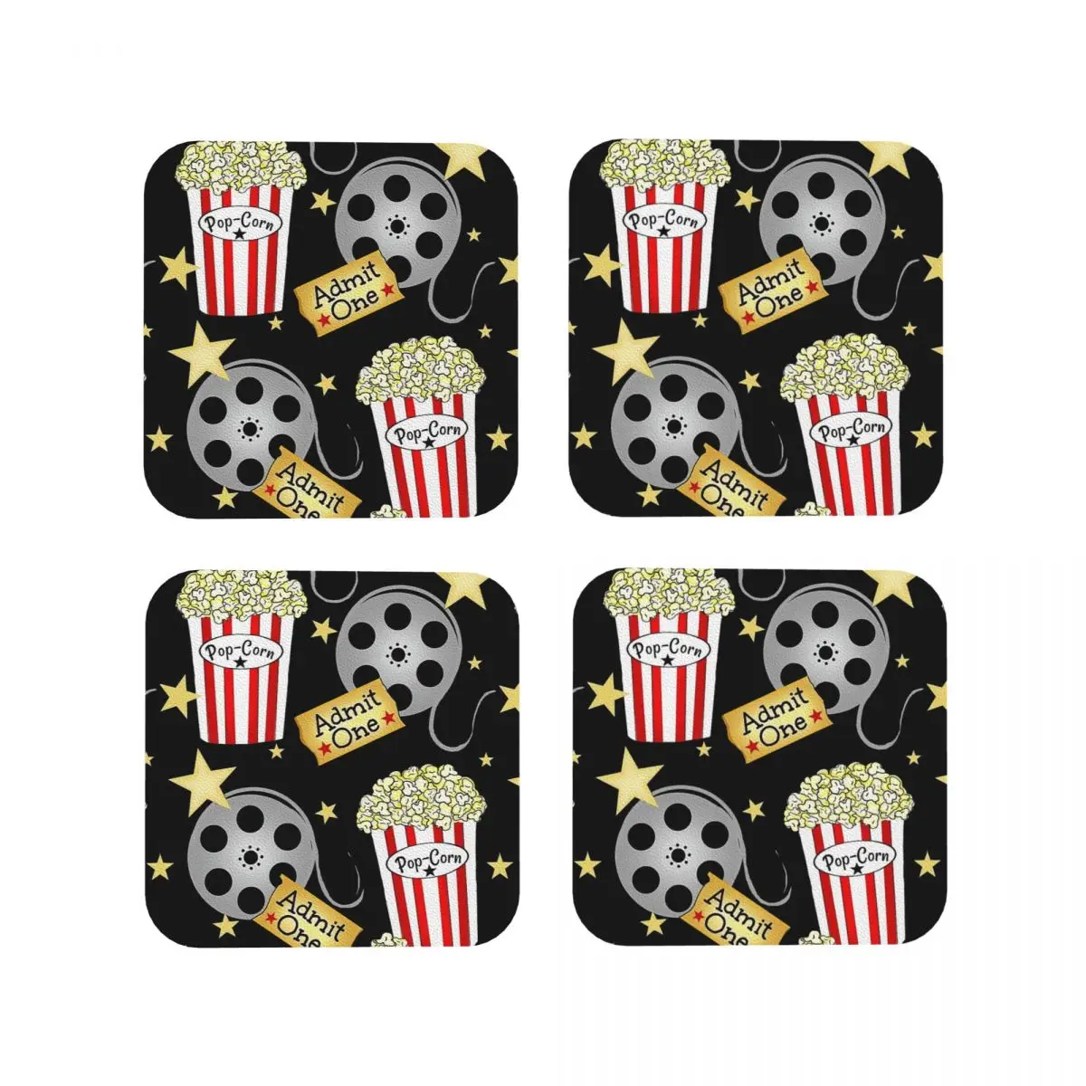 VIP-фильм ночной поп кукурузные подставки кухонные салфетки Нескользящие