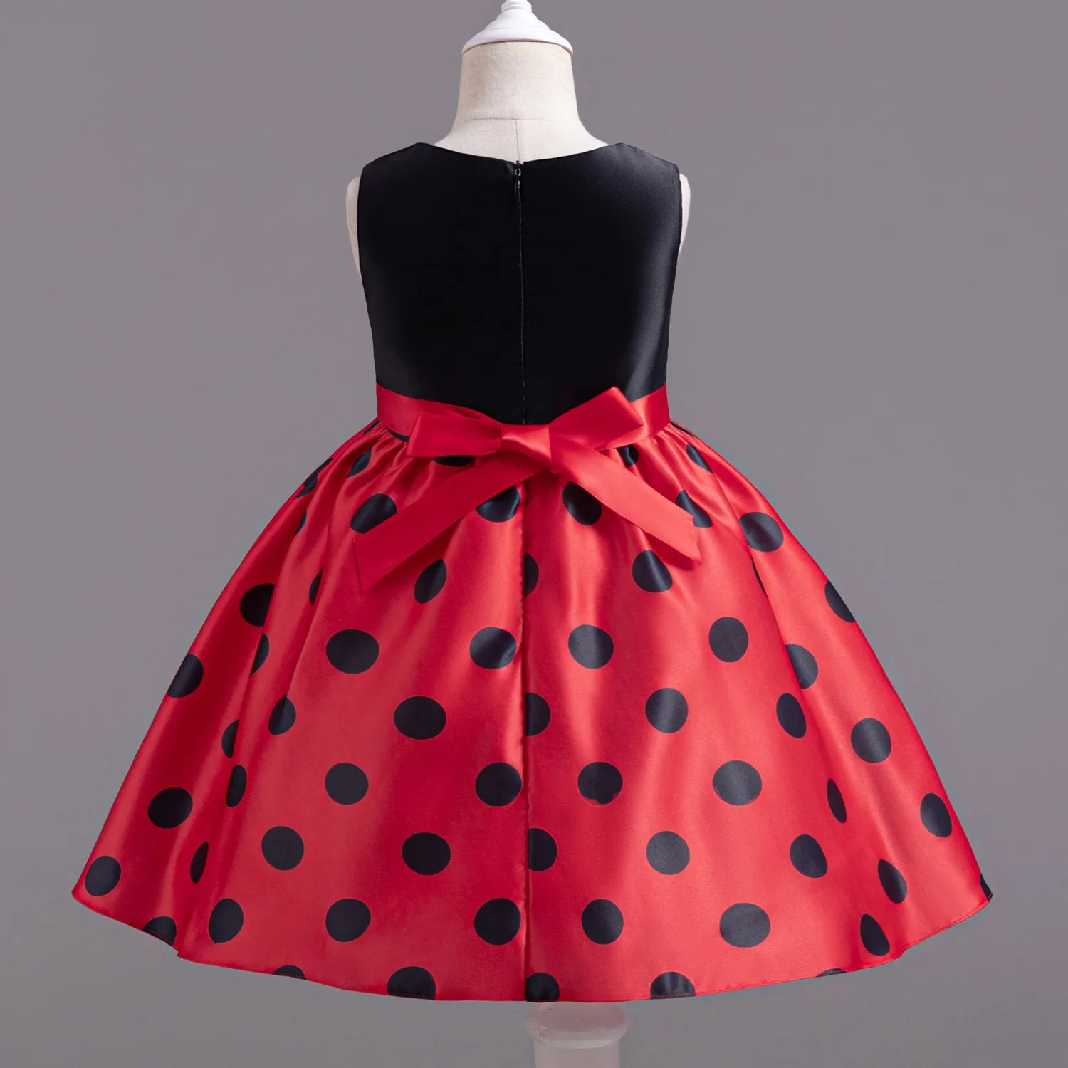 Детские платья принцессы с маленькой русалочкой детское платье в горошек