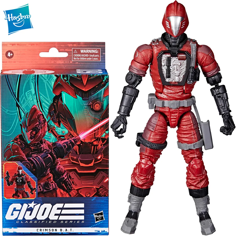 

[In Stock] Hasbro G.i. Joe CRIMSON B.A.T. Classified Series 6-Inch 8 accessories Action Figure Collectible Model Toy Gift F4032