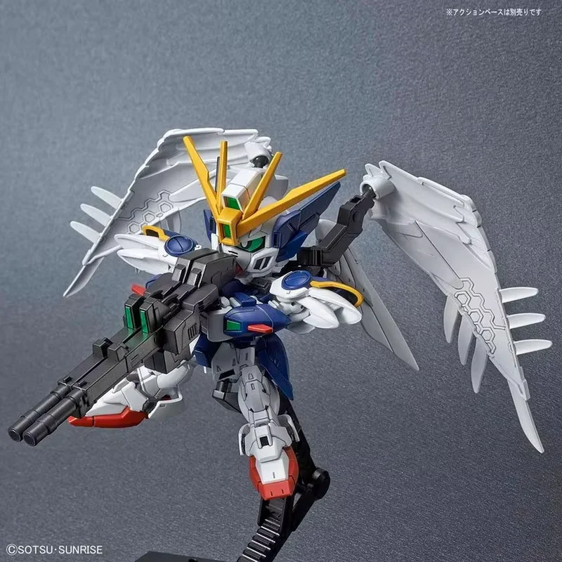 Фигурки героев аниме BANDAI GUNDAM SDCS WING Gundam ZERO EW ПВХ фигурки роботов для сборки