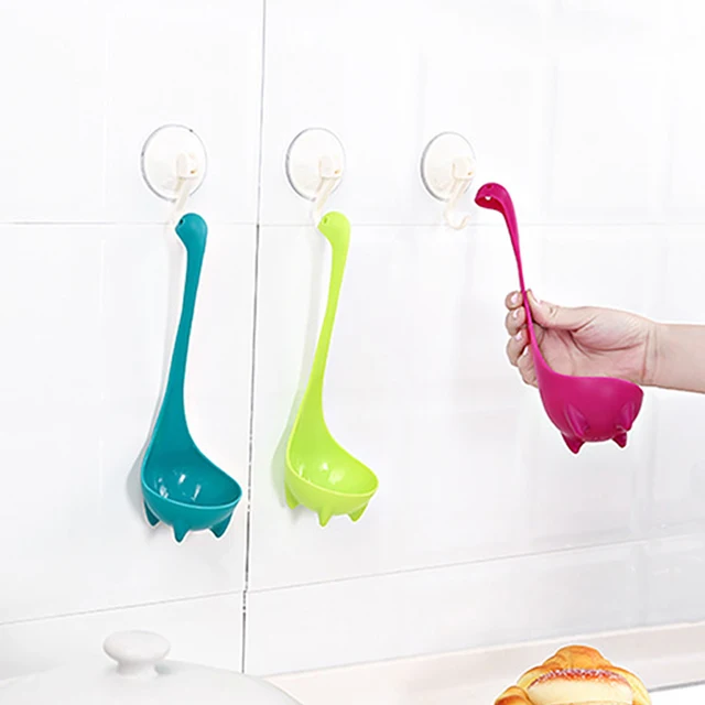 Dinosaur-Shaped Long Handle Soup Spoon 2