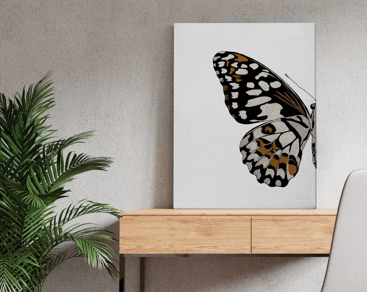 

Холщовый стол BK Home Butterfly Design 50x70 см-1