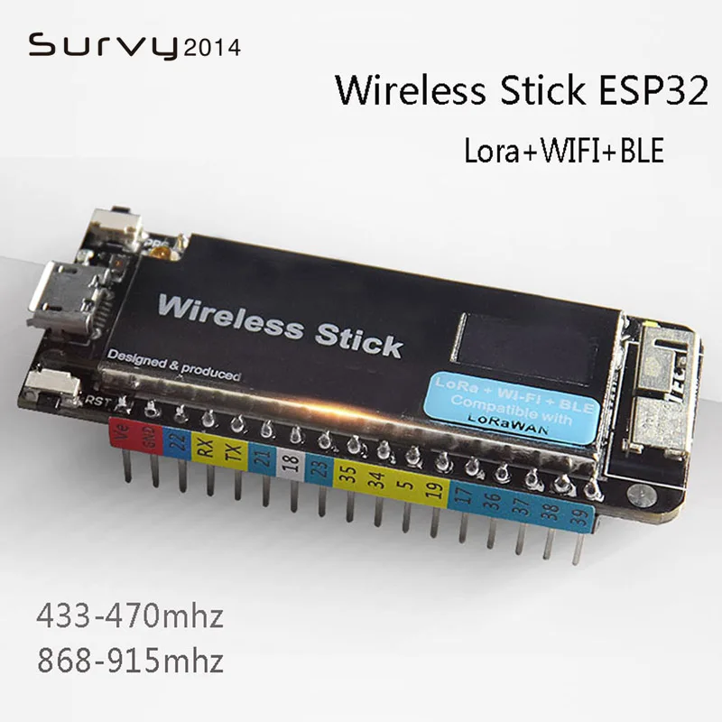 Беспроводной модуль ESP32 SX1276 LoRa OLED дисплей Bluetooth WIFI Lora для Arduino
