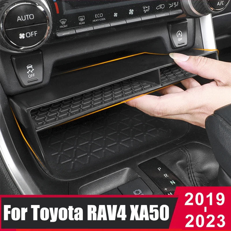 

For Toyota RAV4 RAV 4 2019 - 2021 2022 2023 XA50 Car Multi-function Storage Box Organizer Center Console Holder Tray Accessories