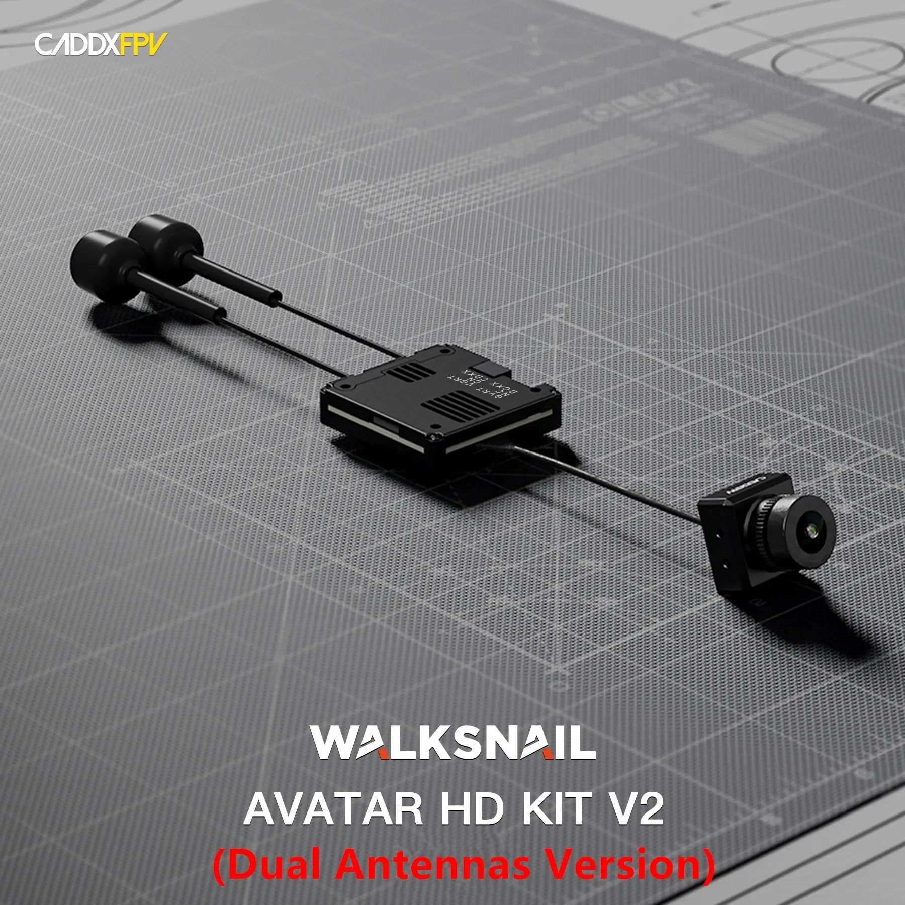 Walksnail Avatar HD Kit V2 / Pro (версия с двумя антеннами) Gyroflow+32G