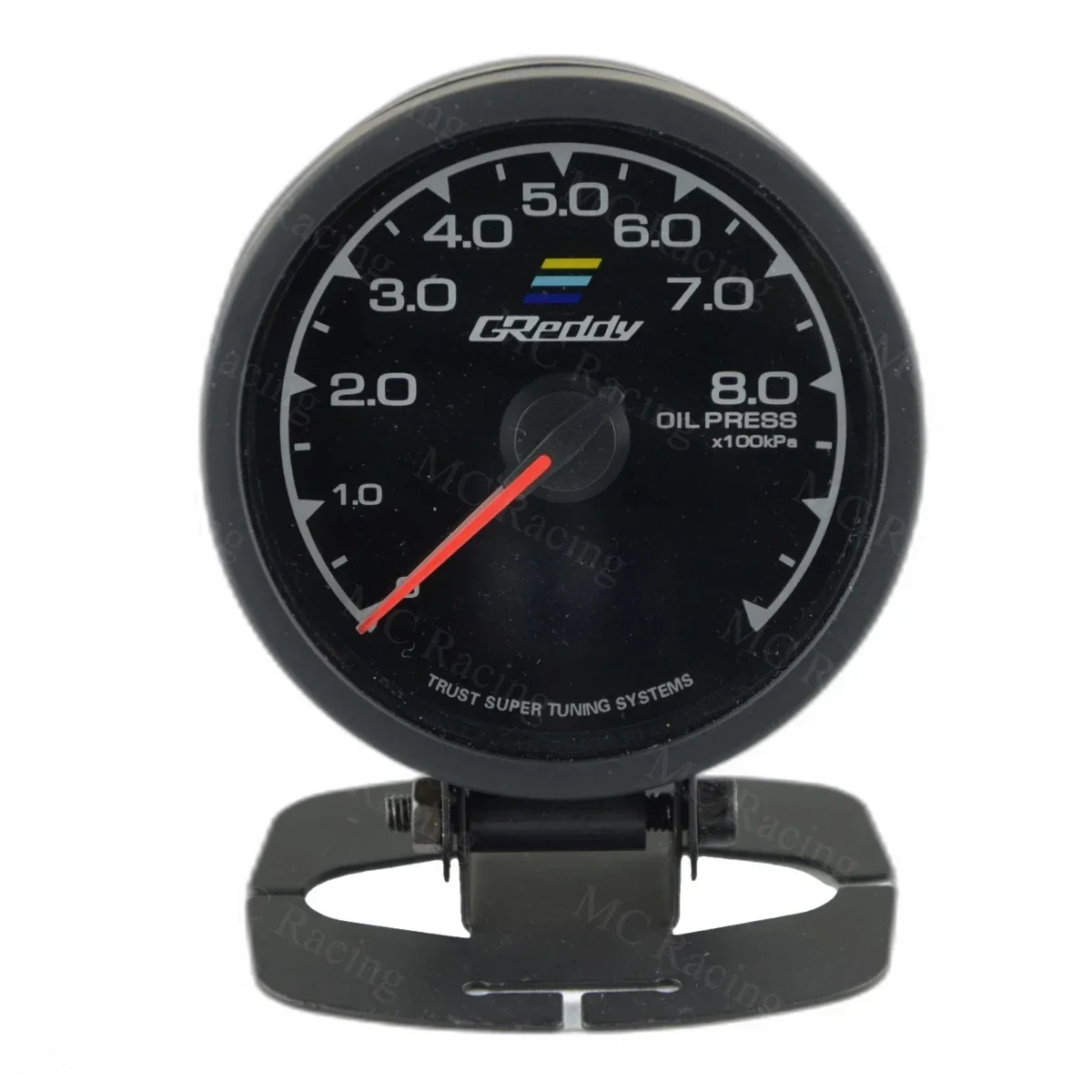 62 мм RGB цвета Racing Gauge GREDDI Multi D/A ЖК-цифровой дисплей масляный пресс-метр