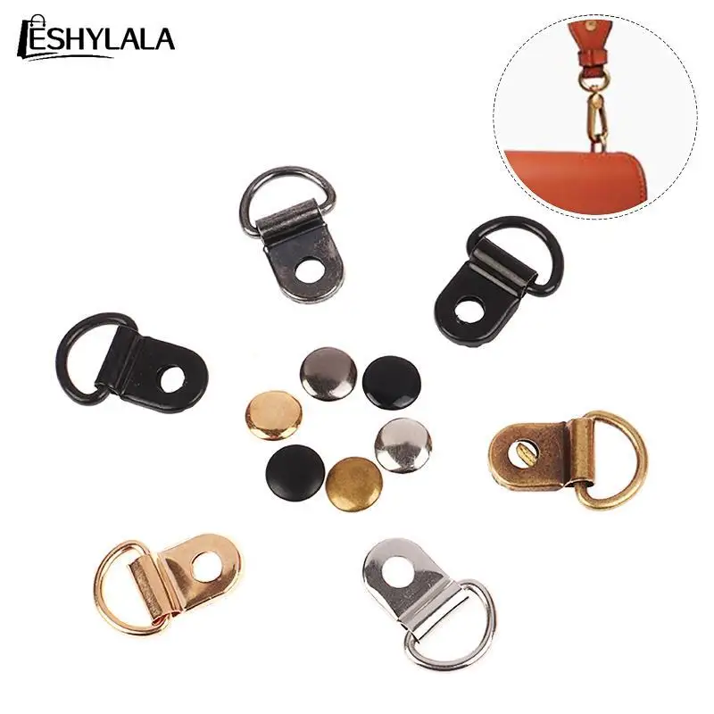 

10 Sets D Ring Buckle for Repair Bags Hiking Climbing Boots Practical Repair Buckles DIY Craft Bag Metal Decorative Accessories