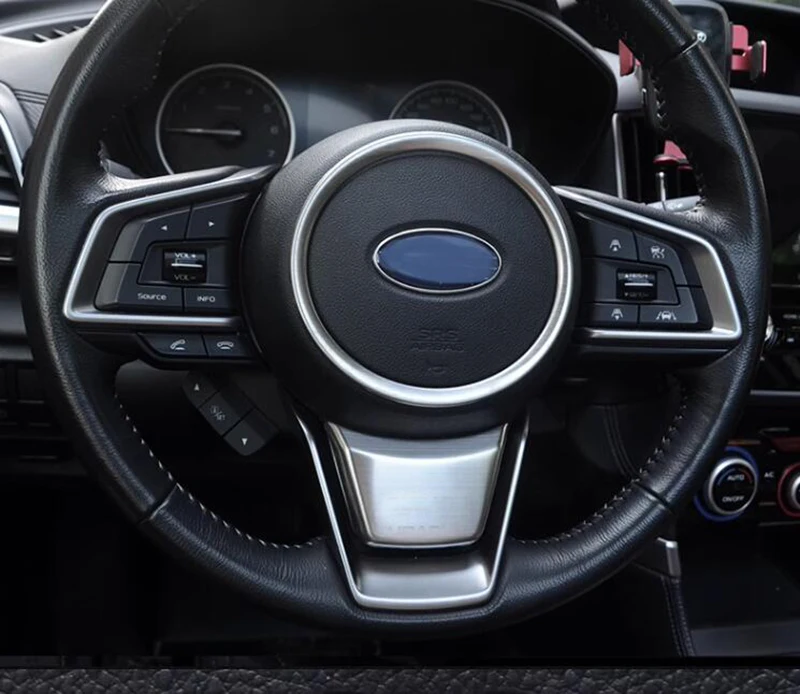 Для Subaru Crosstrek Impreza 2023 2024 автомобильные аксессуары крышка панели рулевого колеса