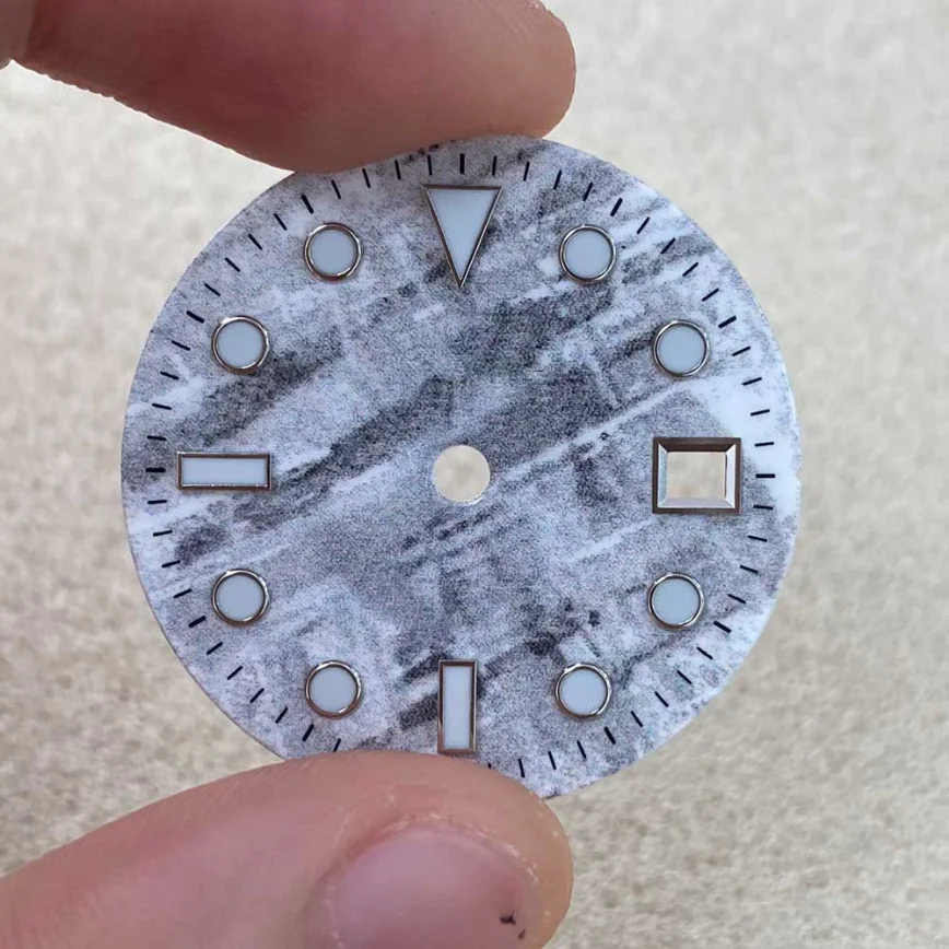 Watch Accessories 29mm Watch Dial Blue Luminous Fits ETA 2836/8215/ 8205/2813 Movements Watch Accessories