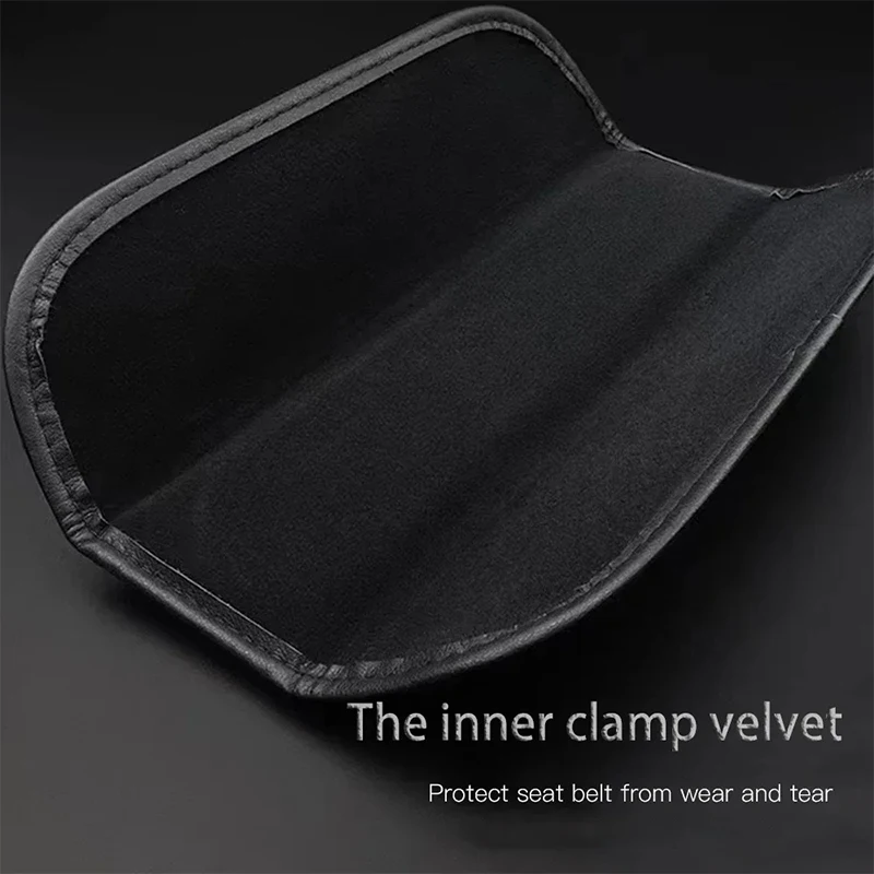 Наплечные чехлы из кожи наппа для ремня безопасности 2 шт. интерьер Honda RS эмблема