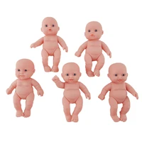 1pcs 12cm realistic baby doll vinyl newborn infant simulation model kids toys gift
