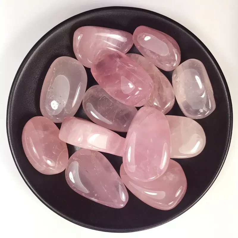 

100g Natural Pink Powder Crystal Gravel Rock Madagascar Rose Quartz Raw Gemstone Mineral Specimen Decoration Energy Stone