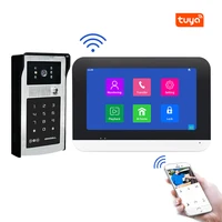WiFi Intercom 1080P Doorbell Camera Support Smart Phone Wireless Tuya Video Door Phone Entry Security System for Private House