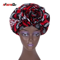 fashion african head scarf lady scarves women head wrap cotton beautiful wedding party hair decor wyb519