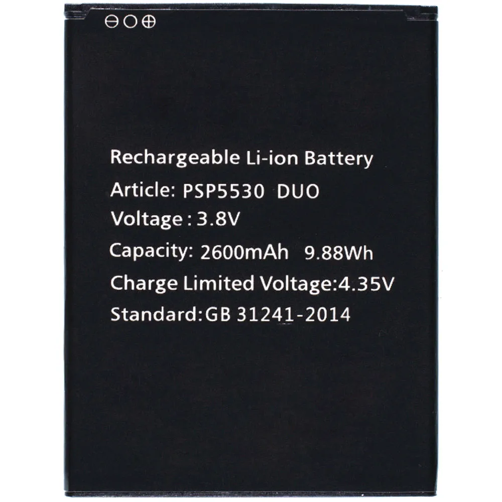 Аккумулятор для Prestigio Grace Z5 PSP5530DUO |