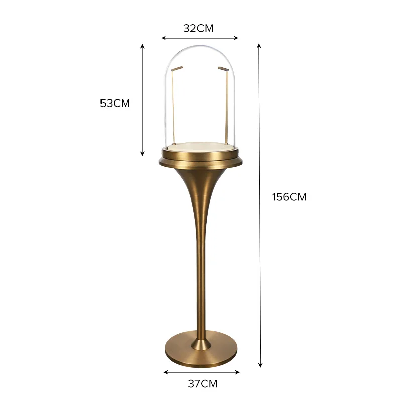 На заказ роскошный магазин часов дизайнерский Круглый Стеллаж для витрина