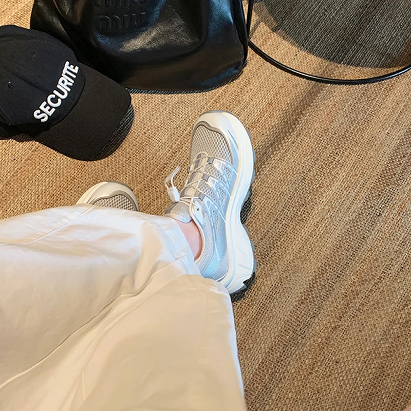 Осенняя женская обувь мужские дизайнерские белые кроссовки уличная Женская