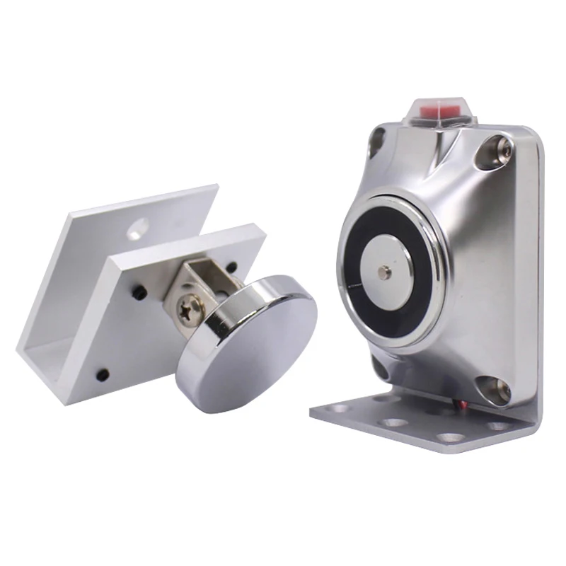 Электромагнитный дверной держатель для огня/дыма/экстренных ситуаций, 12 В/24 В, 60 кг