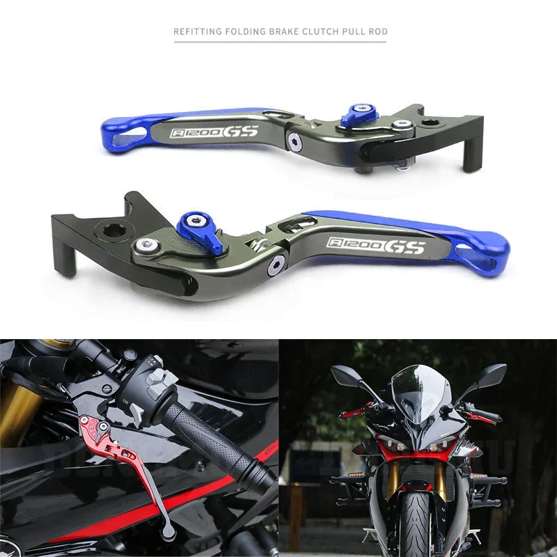 

Регулируемые складные выдвижные рычаги тормоза и сцепления для BMW R1200GS 2004-2012 R1200GS Adventure 2006-2013