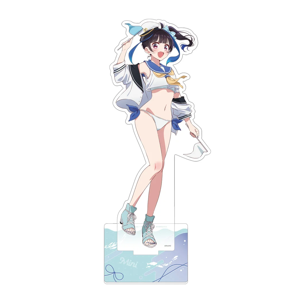Anime Rent A Girlfriend Acrylic Stand Model Cosplay Characters Charm Ornament Accesorios Goods Collection Gifts 15CM